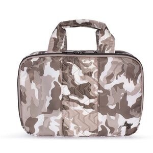 Lug Flatbed Deluxe Cosmetic Case—Camo Taupe